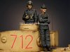 1/35 WWII German Panzer Commander Set (2 Figures)