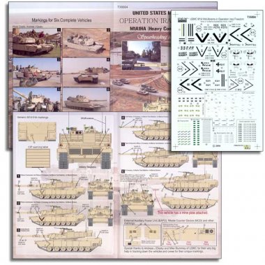 1/35 USMC M1A1HA Abrams in "Operation Iraqi Freedom"