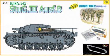 1/35 StuG.III Ausf.B w/ Wehrmacht Infantry, Barbarossa 1941