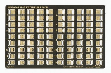 1/350 PLA Navy Watertight Door
