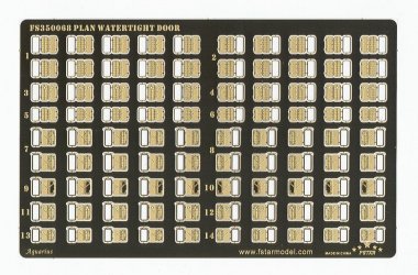 1/350 PLA Navy Watertight Door