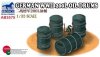 1/35 WWII German 200L Oil Drums