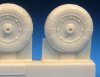 1/48 Bf109G-10 and Bf109K-4 Main Wheels