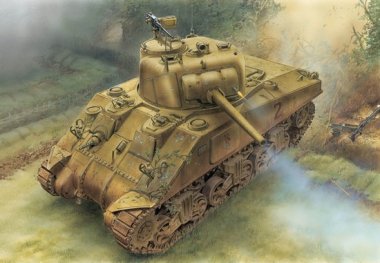 1/35 US M4 Sherman 75mm Normandy