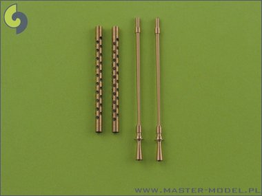 1/35 Browning M2 .50 Caliber (12.7mm) Barrels (2 pcs)