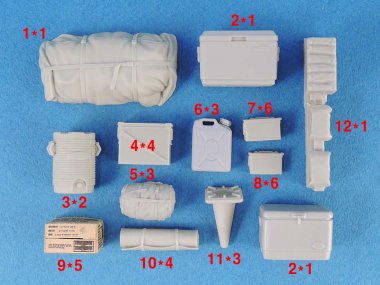 1/35 Modern US AFV Stowage Set S2