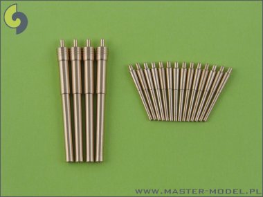 1/350 IJN Mikasa 30.5cm (4 pcs), 15.2cm (14 pcs) Barrels