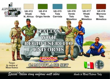 Italian WWII Regio Esercito Uniforms Set