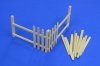 1/35 Wooden Palings (Corner)