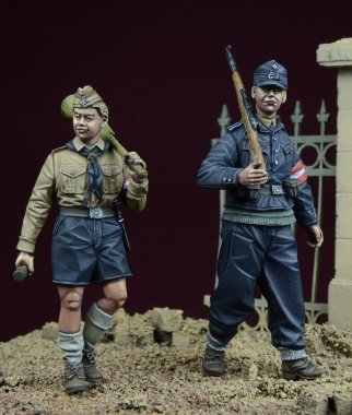 1/35 Hitlerjugend Boys, Germany 1945