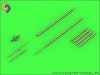 1/72 Su-9, Su-11 Fishpot - Pitot Tubes and Missile Rails Heads