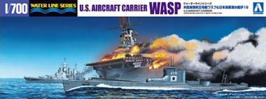 1/700 USS Wasp CV-18 Aircraft Carrier & IJN I-19 Submarine