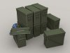 1/35 M548 40mm 48R Ammo Can Set (10 pcs)