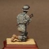 1/35 Modern US Machine Gunner in Patrol Group