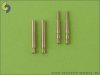 1/48 Bf109E-3~E-9, T, Armament Set (MG-17 Tips, MG FF Barrels)