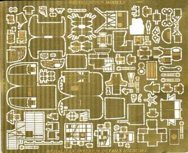 1/72 Halifax Interior for Modelcraft/Airfix/Matchbox/Revell