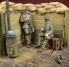 1/35 "in a Trench" WWI British Infantry at Rest