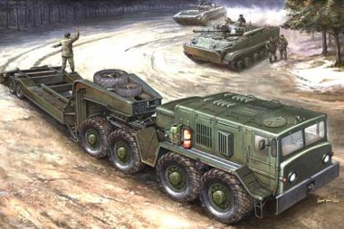 1/35 MAZ-537G Late Type with MAZ/ChMZAP-5247G Semi-Trailer