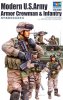 1/35 Modern US Army Armor Crewman & Infantry