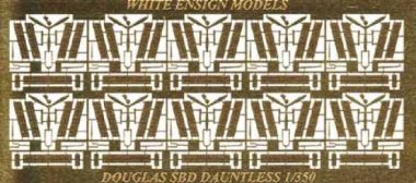 1/350 Douglas SBD3 Dauntless Detail Parts