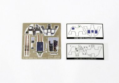 1/48 Cockpit Color Etching Parts for AMX Attack (Kinetic)