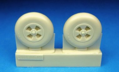 1/48 Hawker Tempest Main Wheels - Smooth Tread