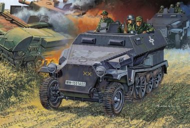 1/35 German Sd.Kfz.251/1 Ausf.C Half-Track Rivet Type