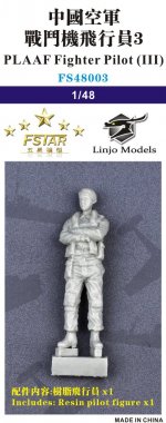 1/48 Chinese PLAAF Fighter Pilot #3