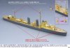 1/700 WWII Royal Navy E Class Destroyer Upgrade Set for Tamiya