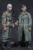 1/35 WWII German Max Wunsche & NCO Set (2 Figures)