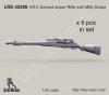 1/35 M1C Garand Sniper Rifle with M82 Scope