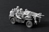 1/35 WWII US Jeep Medic with German POWs (6 Figures)