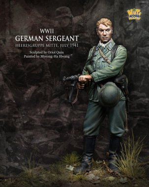 1/24 WWII German Sergeant, Heeresgruppe Mitte, July 1941