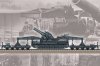 1/72 German Karl-Geraet 040/041 on Railway Transport Carrier