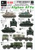 1/35 Afghan AFVs, ZSU-23-4, MAZ-537, BRDM-2, Sagger, BTR-70