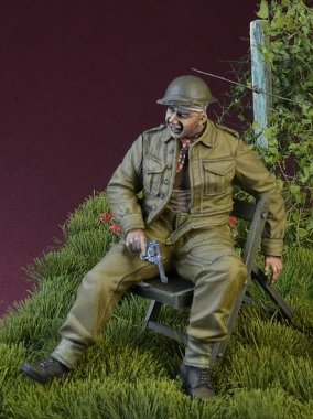 1/35 WWII British Soldier Wounded, 1940-45