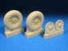 1/24 F6F Hellcat Cross Tread Wheels