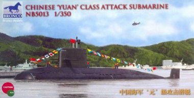 1/350 Chinese PLA Type 041 Yuan Class Attack Submarine