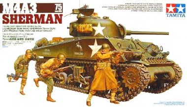 1/35 US Medium Tank M4A3 Sherman 75mm Gun