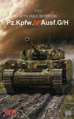 1/35 Pz.​Kpfw.IV Ausf.G/H (2 in 1) w/Full Interior