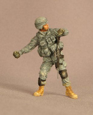 1/35 Modern US Soldier 2nd Infantry Division