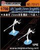 1/700 WWII IJN 25mm Type 96 Single MG (70 pcs)