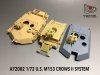 1/72 US M153 Crows II System (3 Set in 1 Box)