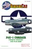 1/32 F4U-1 Corsair Cockpit Stencils and Placards