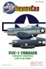 1/32 F4U-1 Corsair Cockpit Stencils and Placards