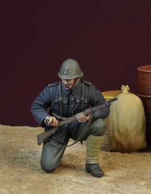 1/35 "Black Devils" Soldier #1, WWII Dutch Army 1940