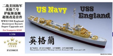 1/350 USS England Destroyer Upgrade Set for Trumpeter 05305