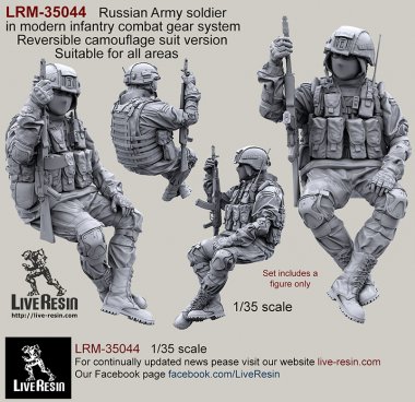 1/35 Russian Soldier in Modern Infantry Combat Gear System #6