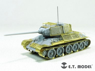 1/72 WWII Soviet Bedspring Armor Detail Up Set for T-34/85, JS-2