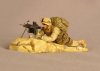 1/35 Modern US Machine Gunner "Iraq 2005" w/ Base